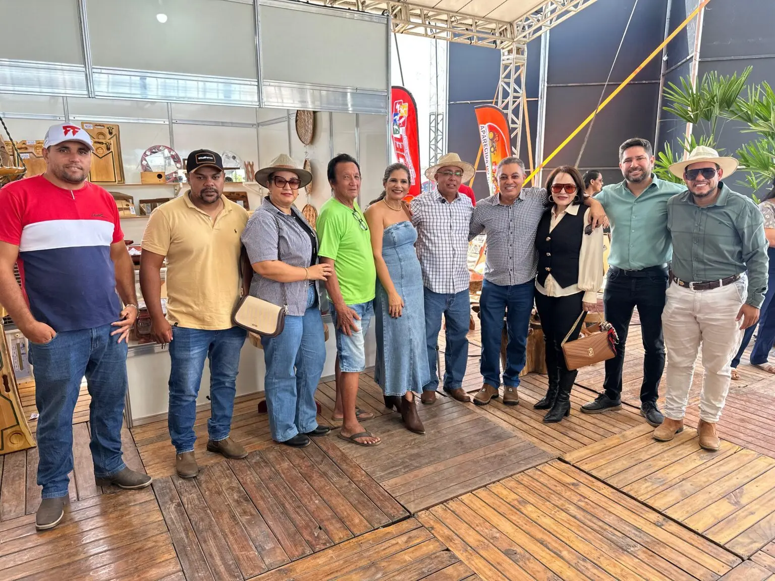 Aparecida marca presença inédita na Agrotins com exposição e comercialização de artesanato