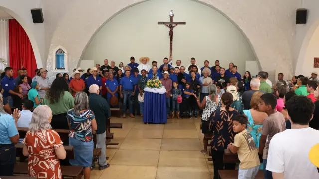 Missa Sertaneja abre Festa da Padroeira de Nossa Senhora Aparecida com fé e tradição