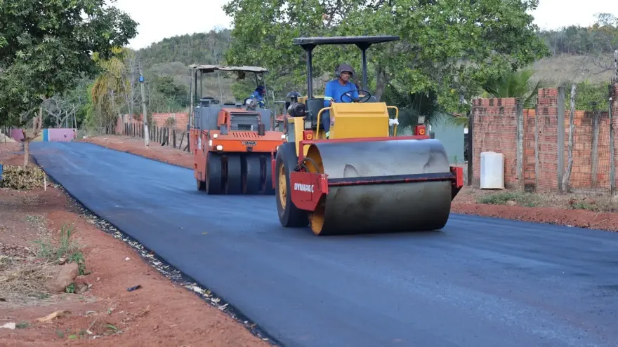 Aparecida avança na infraestrutura com pavimentação em CBUQ nos setores Aeroporto e Bela Vista